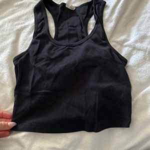 Garage cropped tank